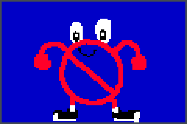 Mr Blocker Pixel Art