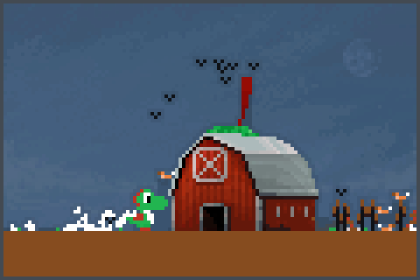 Yoshi Farm Nj5 Pixel Art