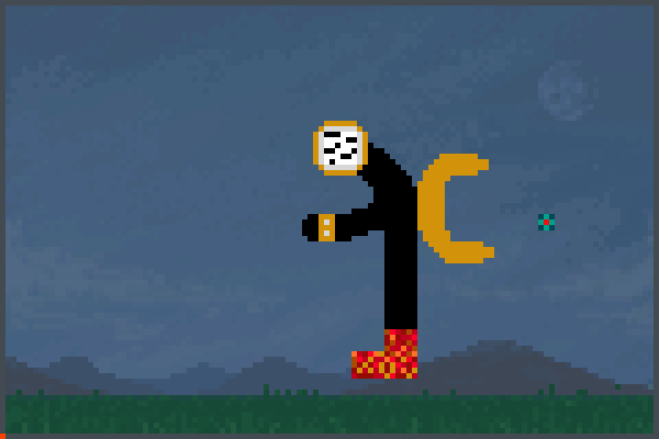 final boss stic Pixel Art