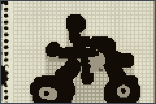 Draw Rider 2 Pixel Art