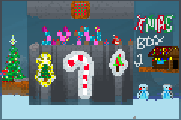 Xmas Box 2! Pixel Art