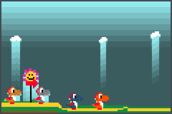 Yoshi WSYSYWYFY Pixel Art