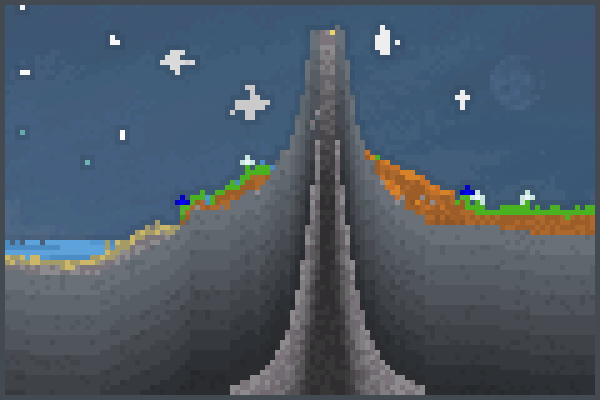 SleepingVolcano Pixel Art