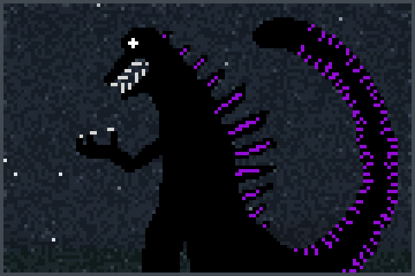 SHIN_GODZILLA Pixel Art