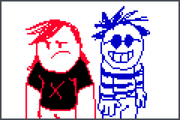 i am back, Pixel Art