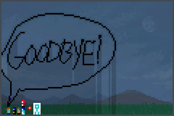 Goodbye Fanart Pixel Art