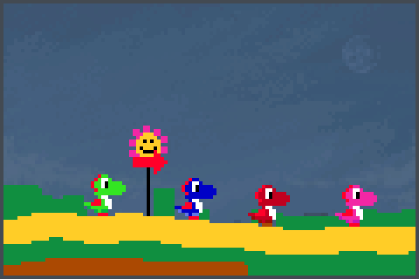 Yoshi 8BIT Pixel Art