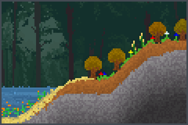 Cozy Forest 1 Pixel Art