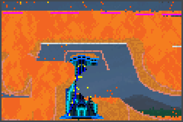 finde the lava  Pixel Art