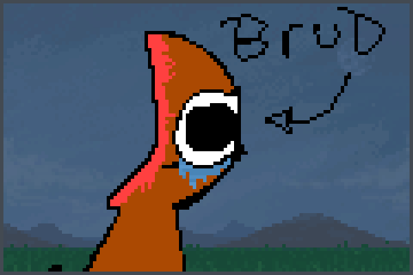 brud,horro Pixel Art