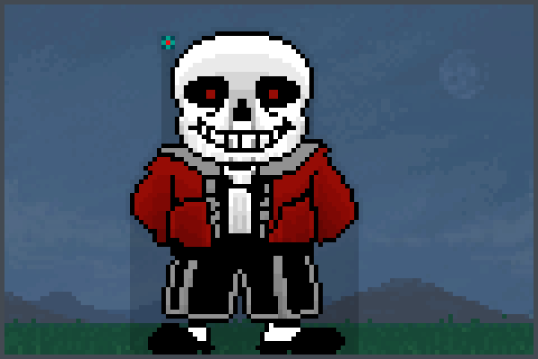 the pantuf sans Pixel Art