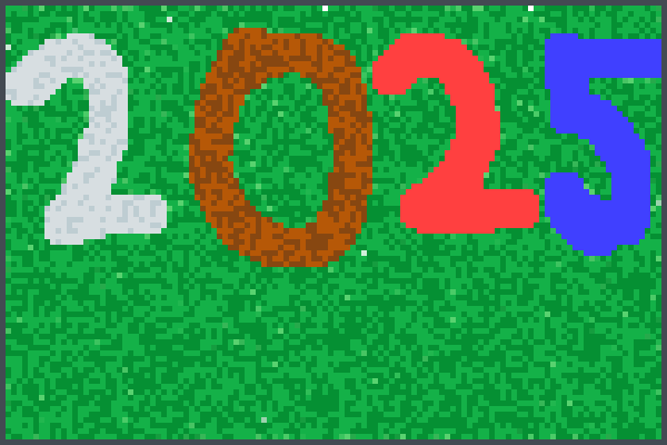 2025! Pixel Art