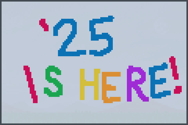 New New YEAR!!! Pixel Art