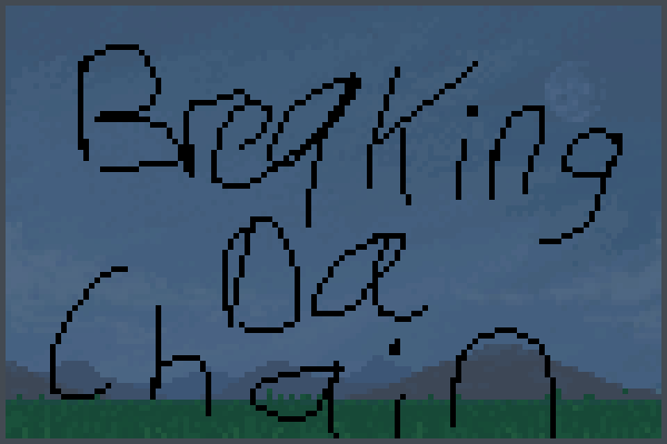 Breaking chain Pixel Art