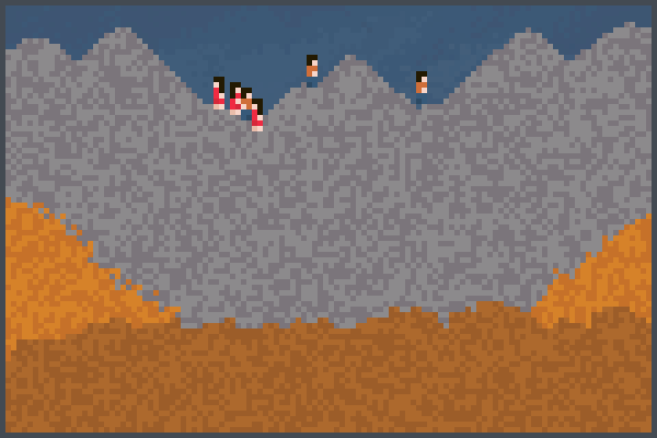 mountains!1!!!1 Pixel Art