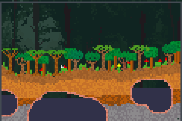 oil forest Pixel Art