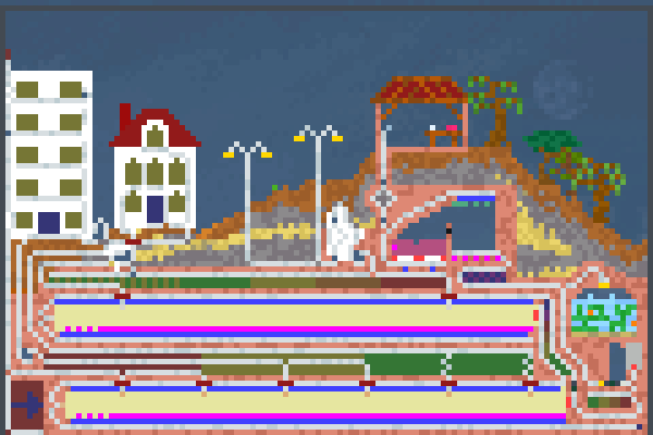 Awake the  Citv Pixel Art