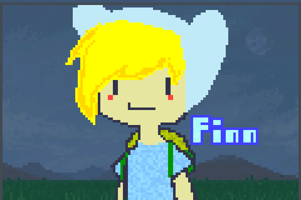  Finn pixel Pixel Art