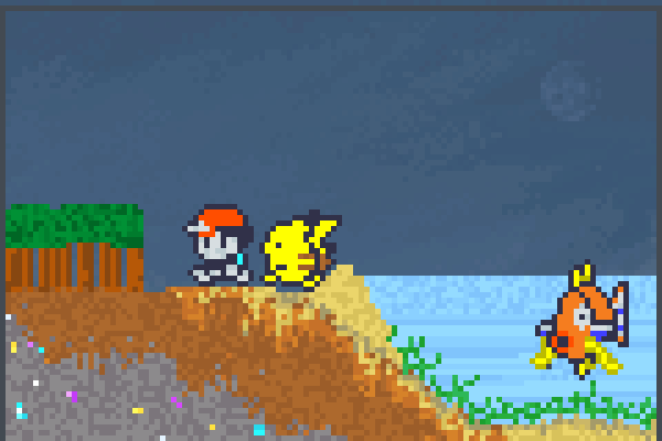 Pokemon in life Pixel Art