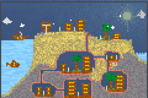 Daleks Island Pixel Art