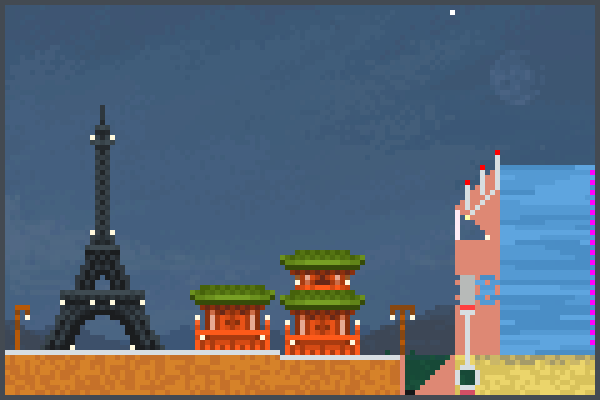 Mi ciudad Xd Pixel Art