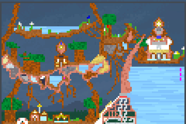 TownGreenWood Pixel Art