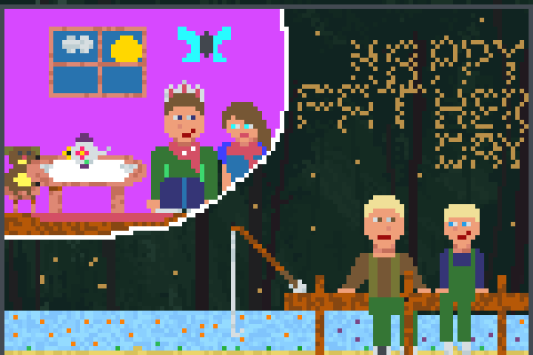 Merryfathersday Pixel Art