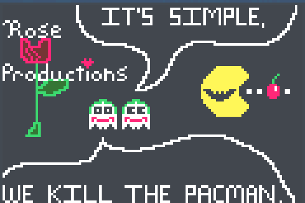 Joker Pacman Pixel Art