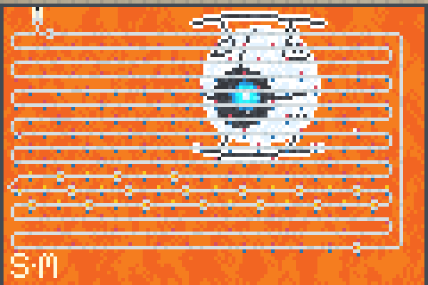 portal music Pixel Art