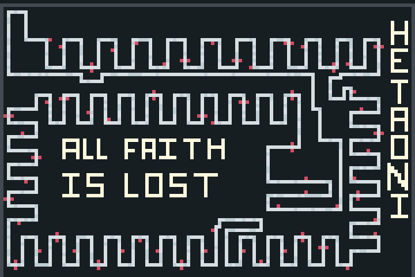 Faith is Lost Pixel Art