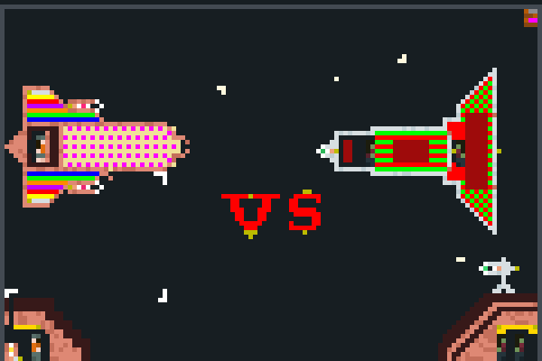 Space Zombies Pixel Art