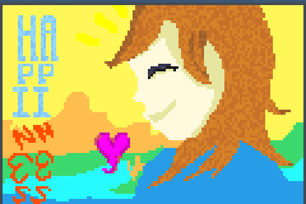 True Happiness Pixel Art