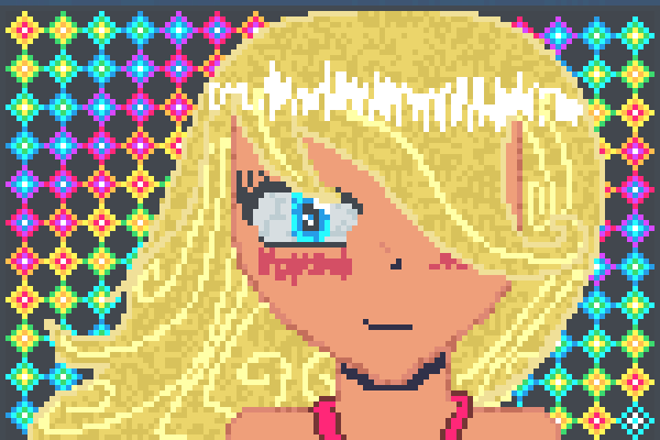 Blondhairswirls Pixel Art