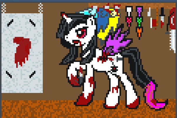 Creeps the pony Pixel Art