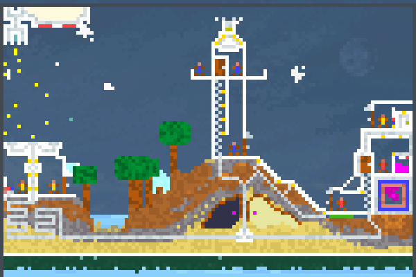 ScienceFacility Pixel Art