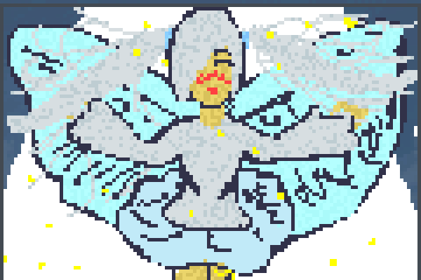 going to heaven Pixel Art