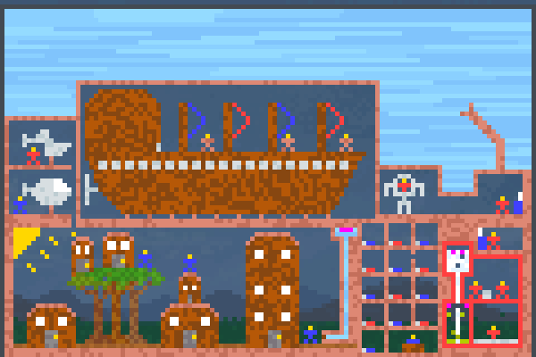 waterton Pixel Art