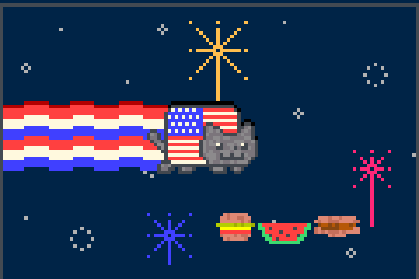 4th ofJuly!<>)] Pixel Art