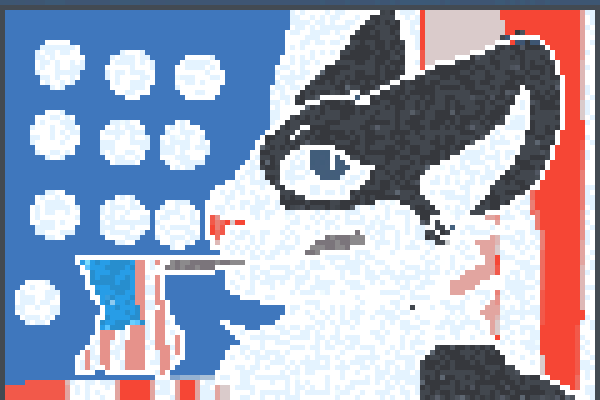 Cozmo 4th July! Pixel Art