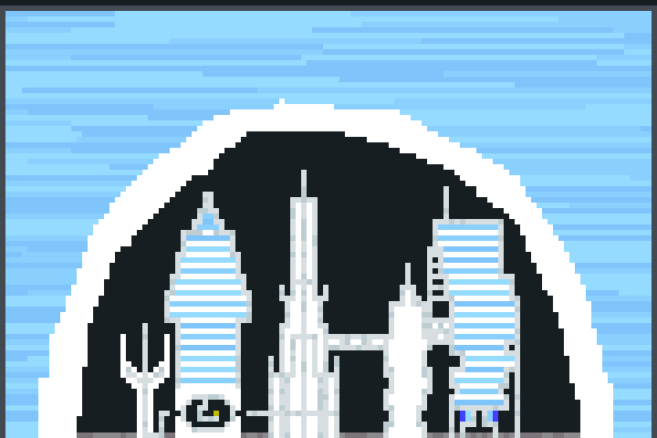 Sub.Water City Pixel Art