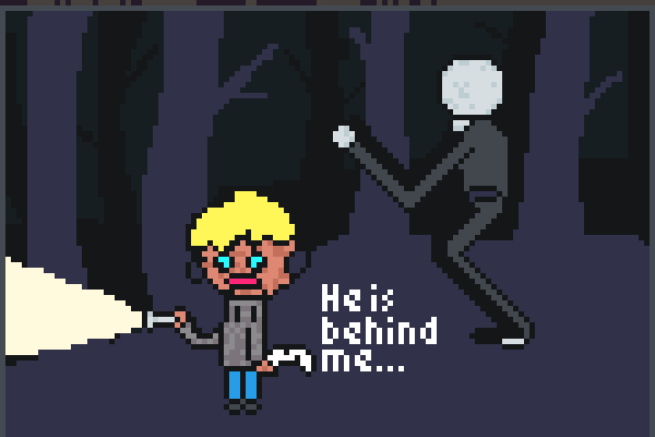 PewdsSlender! Pixel Art