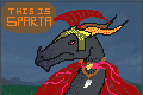 Leonidas!=D Pixel Art