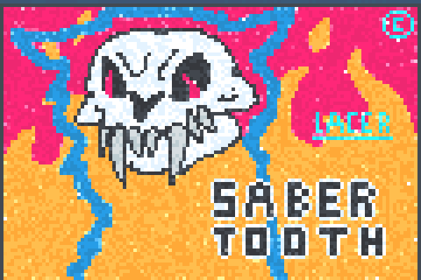 Sabreskull Pixel Art