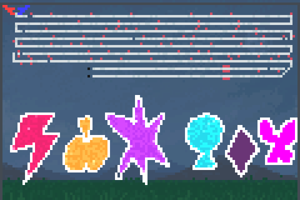 mlpthemesong<3 Pixel Art