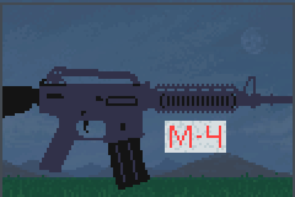 M 4 1 Pixel Art