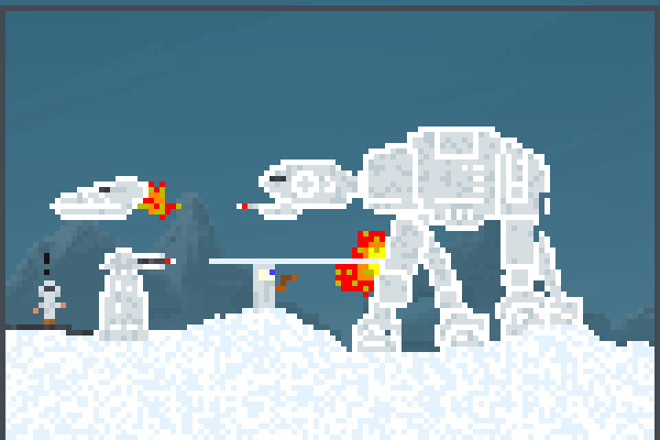 hoth battle re Pixel Art