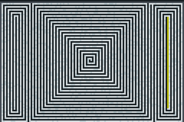 hypnotic spiral Pixel Art