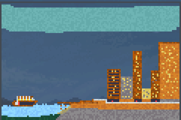 Storm City Pixel Art