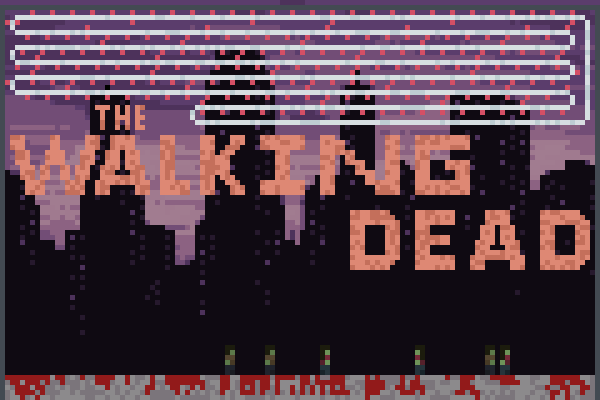 WalkingDeadThme Pixel Art