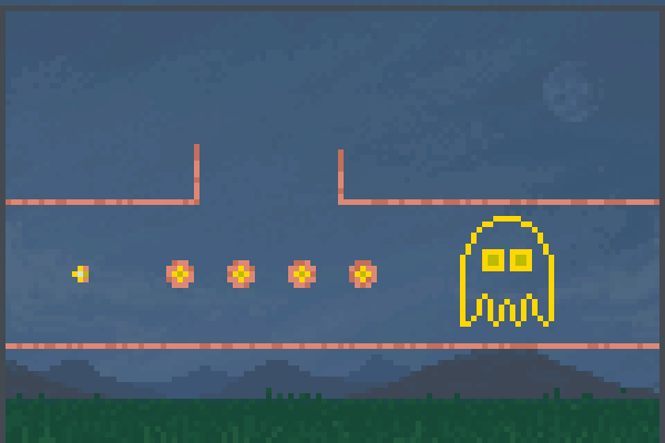 Pac Man Pixel Art